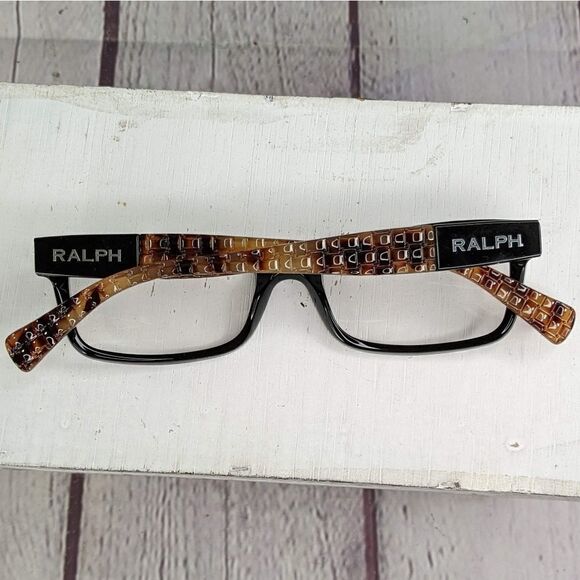 Ralph by Ralph Lauren RA7059 Eyeglasses Eyewear Black/Brown Frames w/ Ca… - Picture 3 of 11